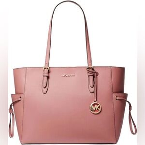 Michael Kors Gilly Large Saffiano Leather Tote Bag Primrose